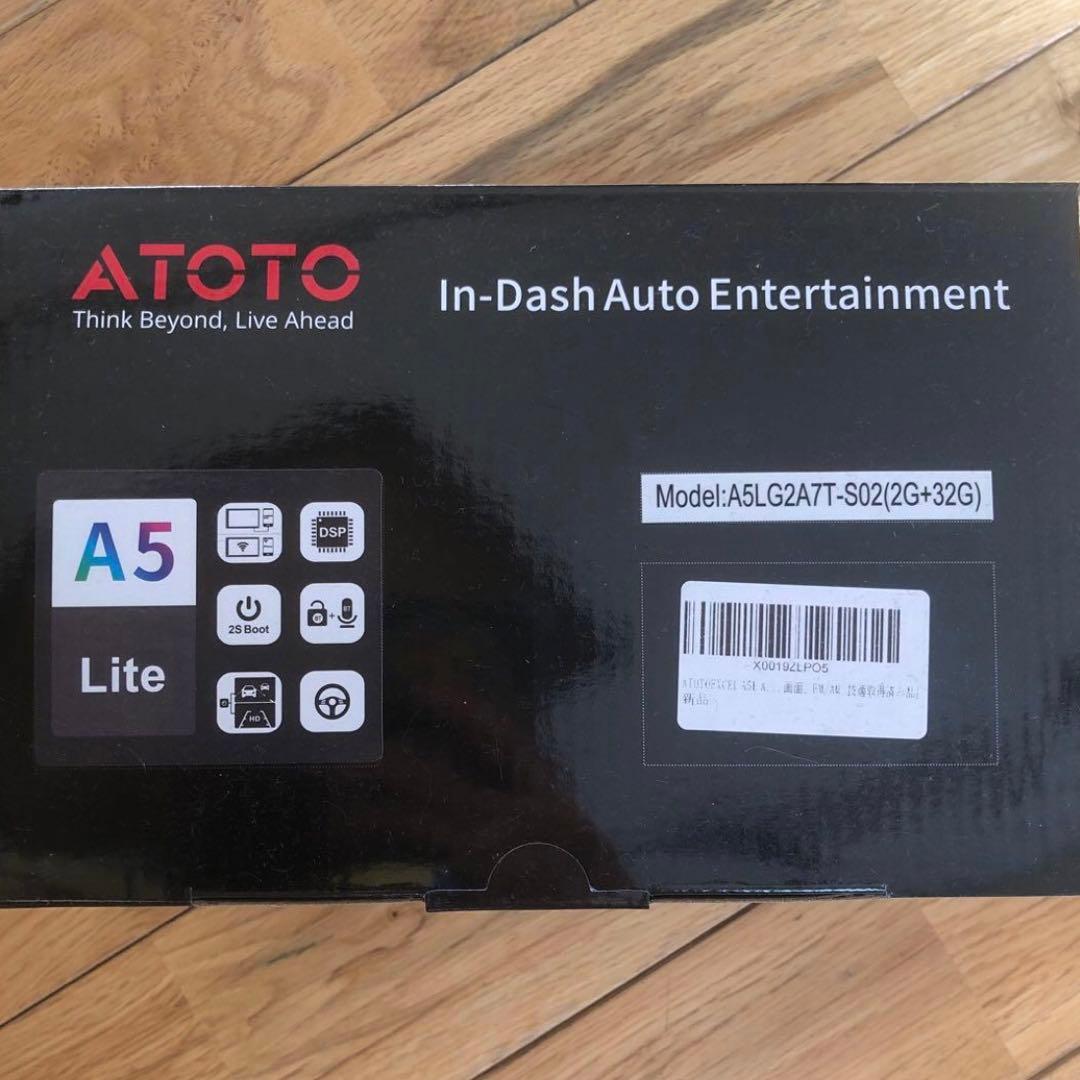 ATOTO A5LG2A7T-S02 インダッシュオートエンターテインメント