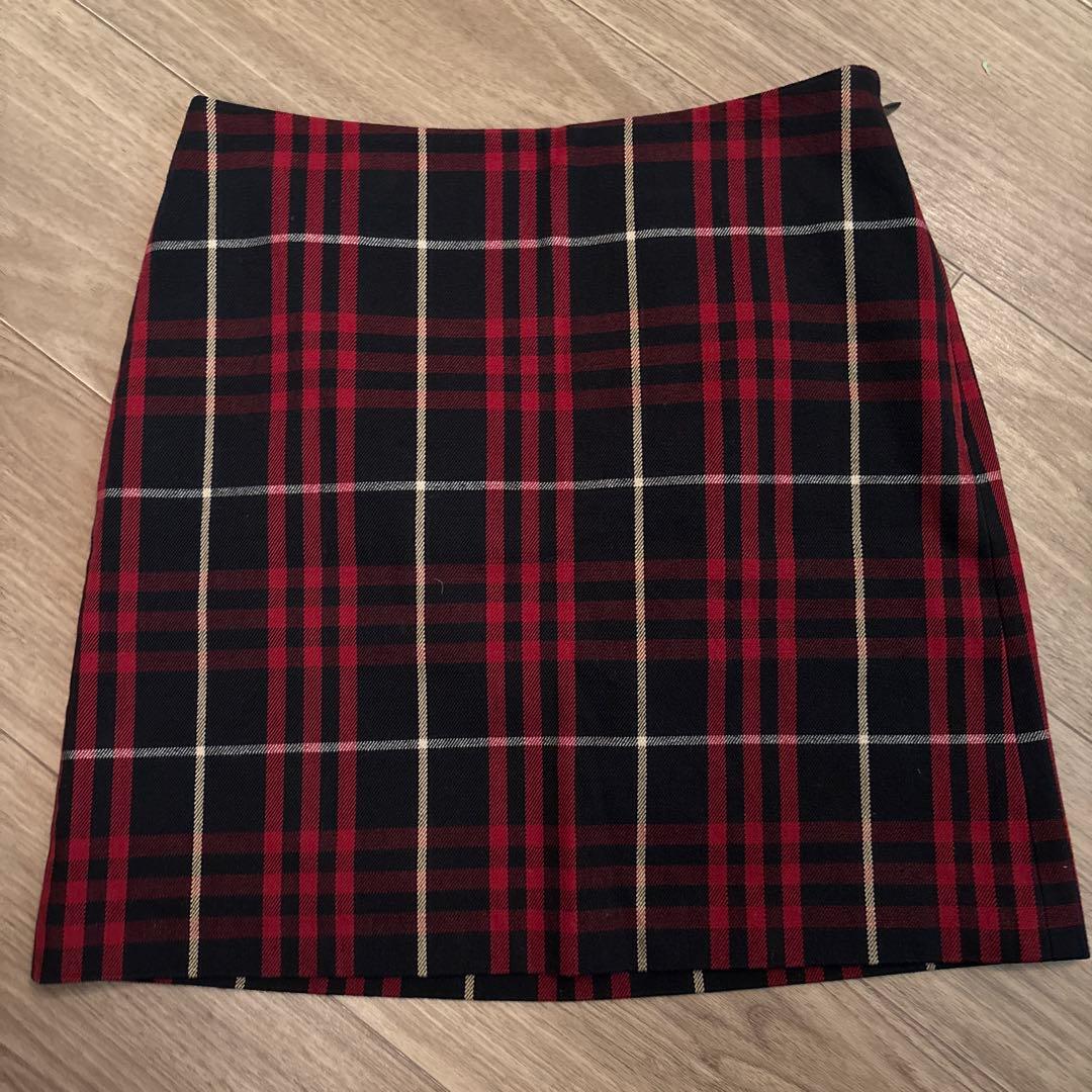 台形 スカート ノバチェック バーバリー ブルーレーベル - メルカリ