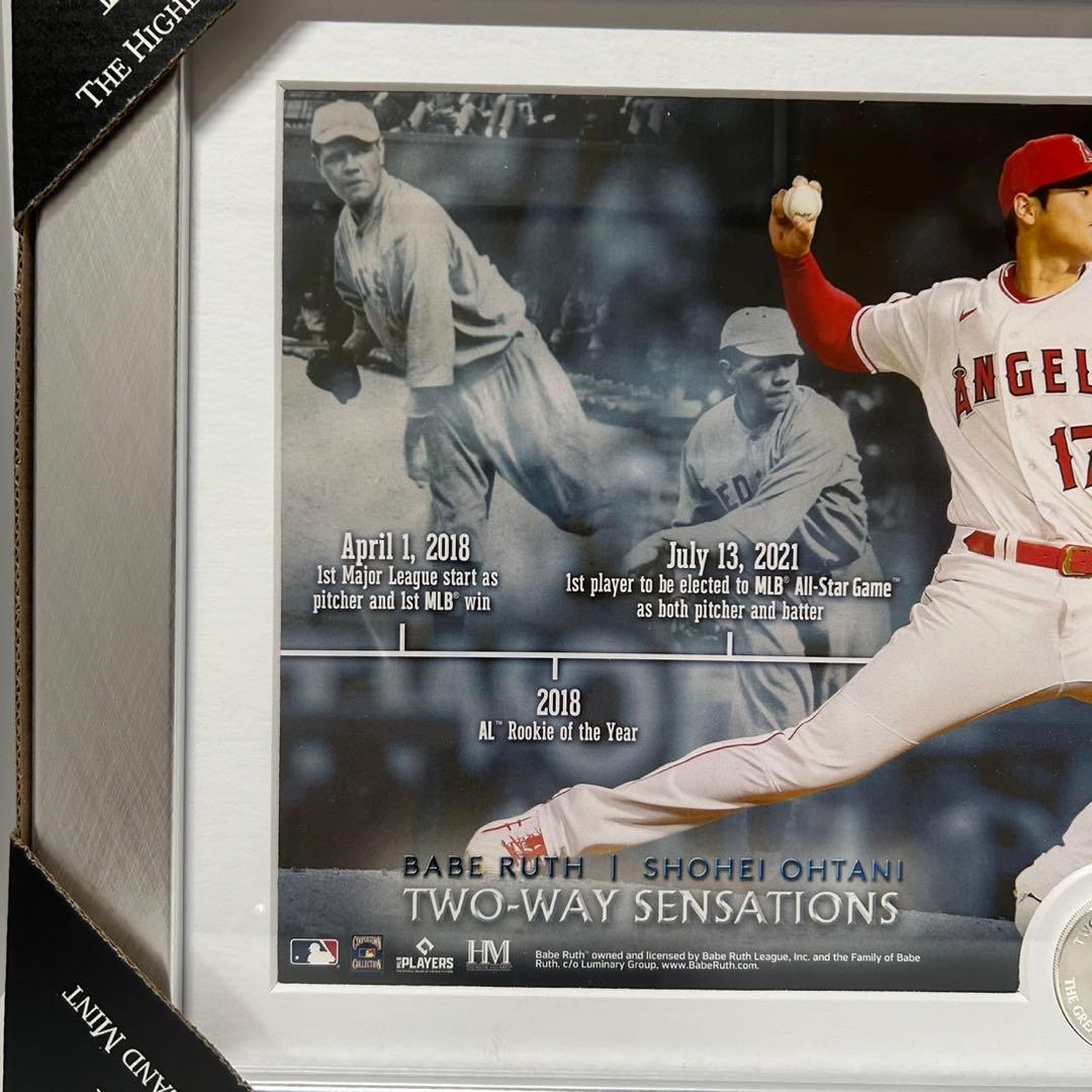 大谷翔平 ベーブ・ルース レジェンドコラボ シングルフォトミント 限定