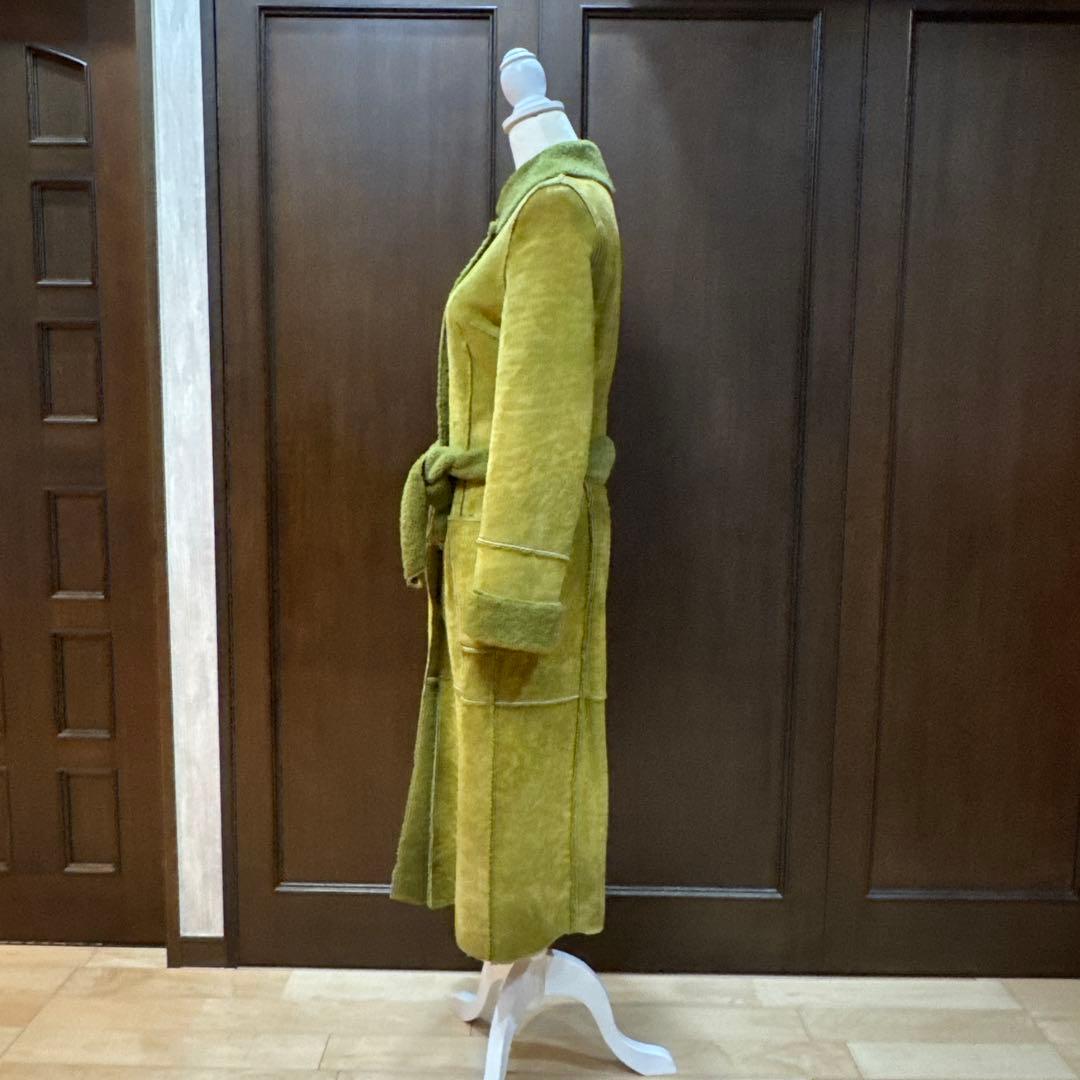 Dolce & Gabbana ドルチェアンドガッバーナ　ムートンロングコート