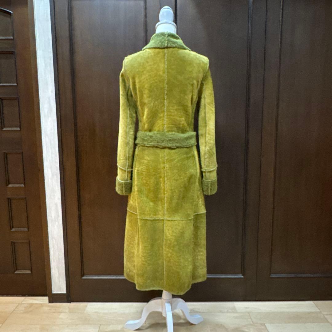 Dolce & Gabbana ドルチェアンドガッバーナ　ムートンロングコート