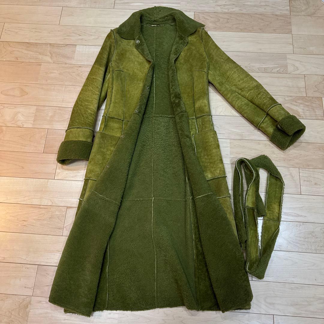 Dolce & Gabbana ドルチェアンドガッバーナ　ムートンロングコート