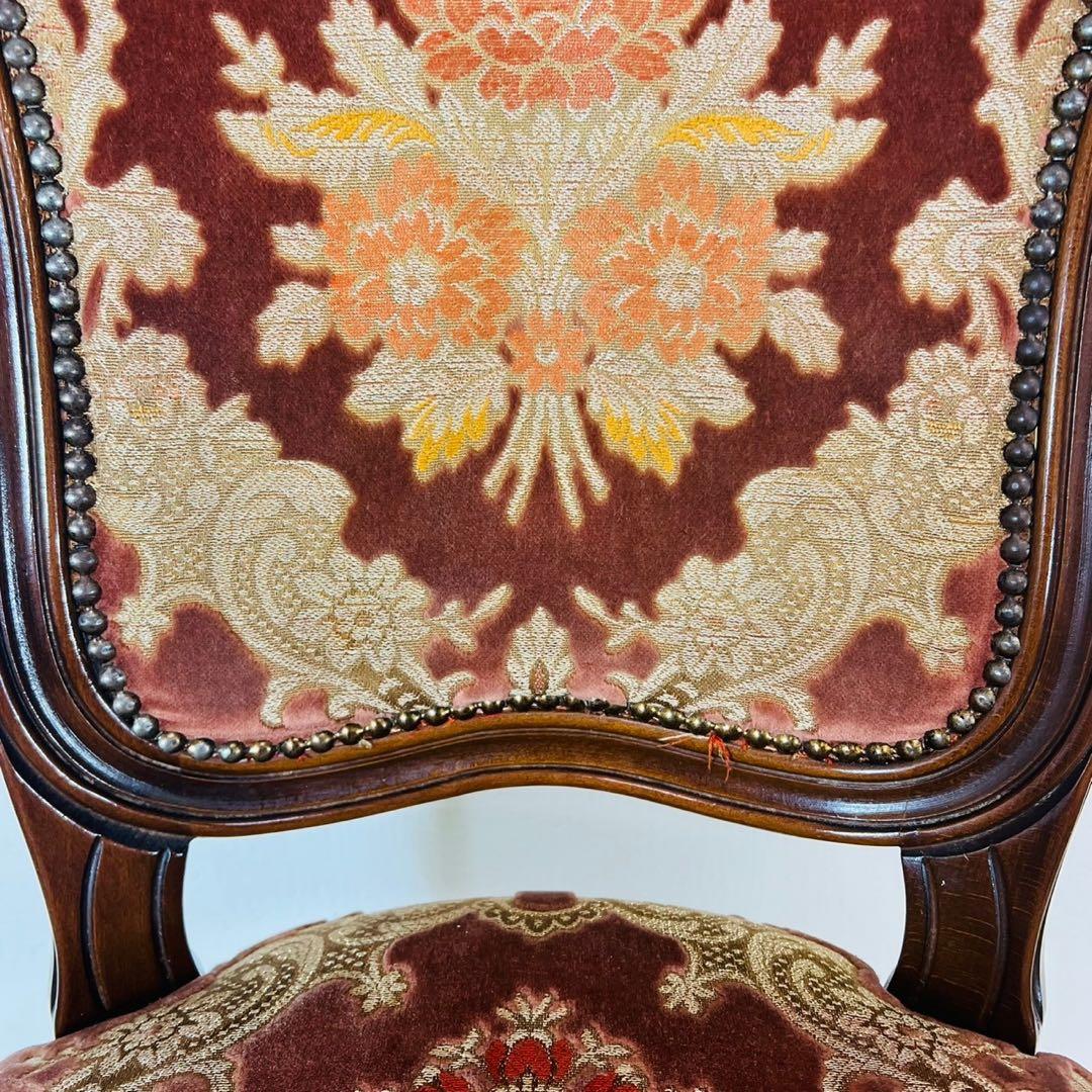 イタリア製 ダイニングチェアー 猫足 猫脚 椅子 イタリア家具 インテリア ②