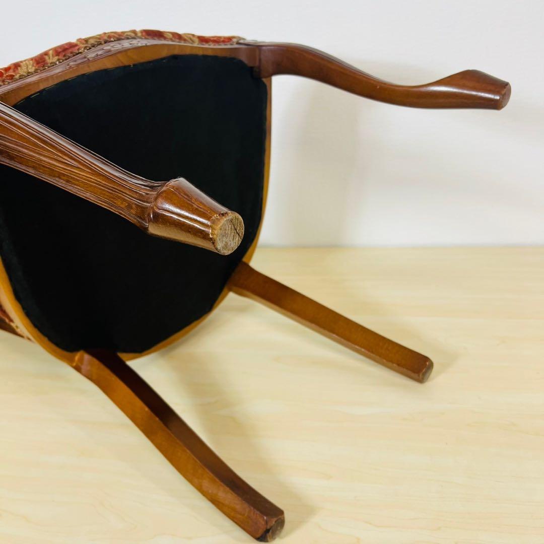 イタリア製 ダイニングチェアー 猫足 猫脚 椅子 イタリア家具 インテリア ②