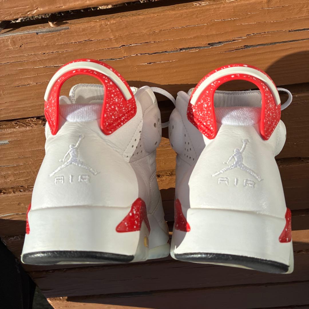 【箱・替紐付】エアジョーダン6 26.5 / ユニバーシティレッド オレオ