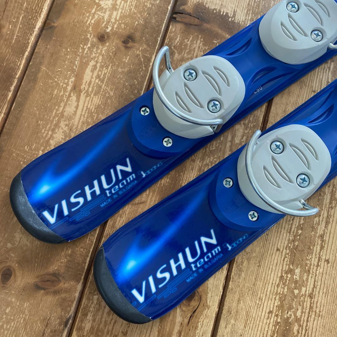 KAZAMA カザマ ファンスキー ショートスキー 62cm 子供用 レディース