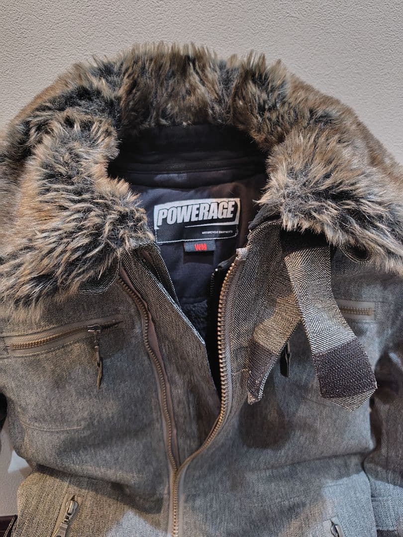 【美品】POWERAGE FURライダース PJ-23201 レディースM
