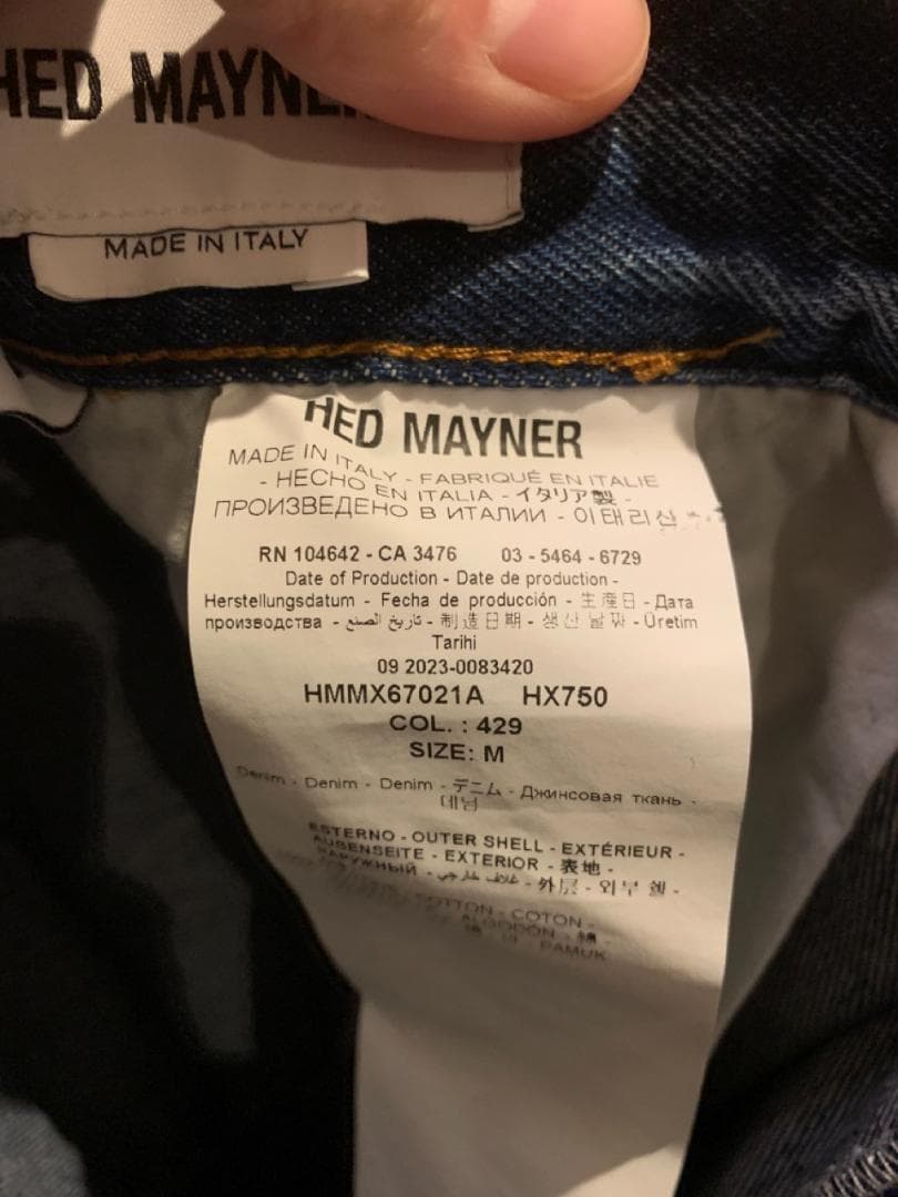 n*p様 hed mayner ブルージーンズ M