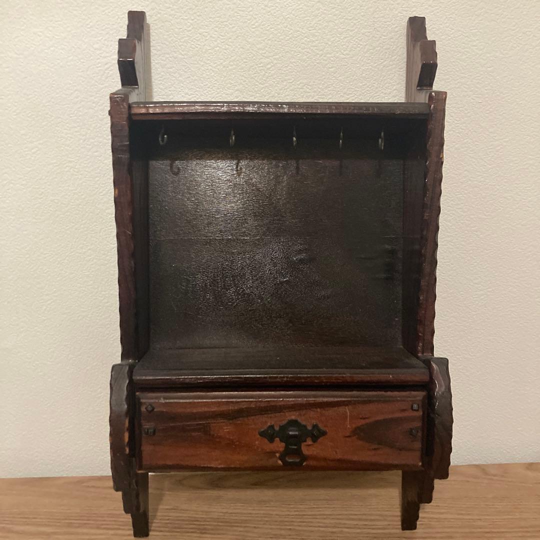 専用ページ　フランス アンティーク 約100年前 鍵棚　家具　ブロカント　蚤の市