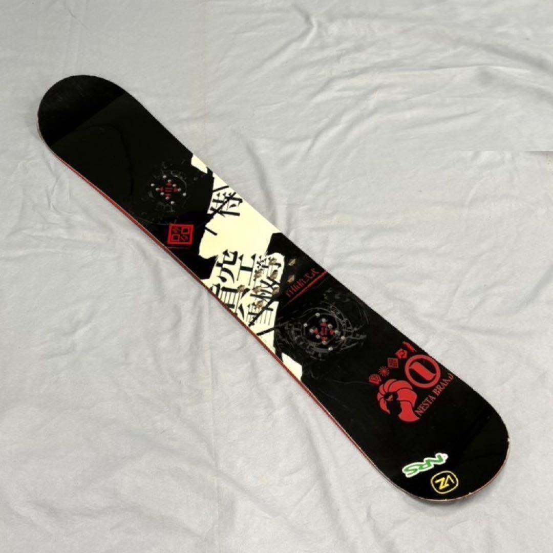 眞空雪板等 眞侍 スノーボード 板のみ 152cm スノボ