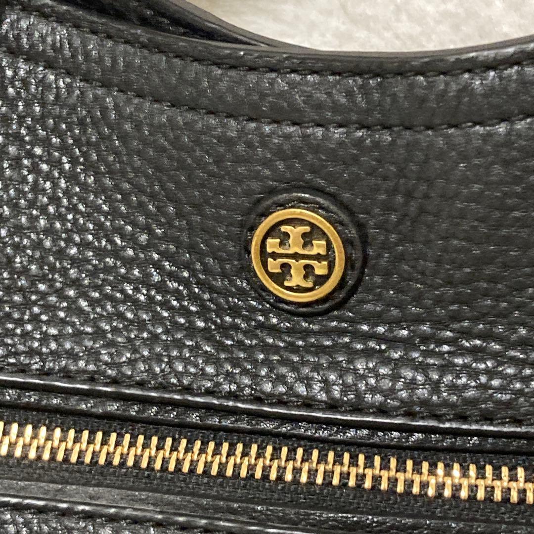 ■美品■2way トリーバーチ　ショルダーバッグ　黒　レザー　本革　タッセル