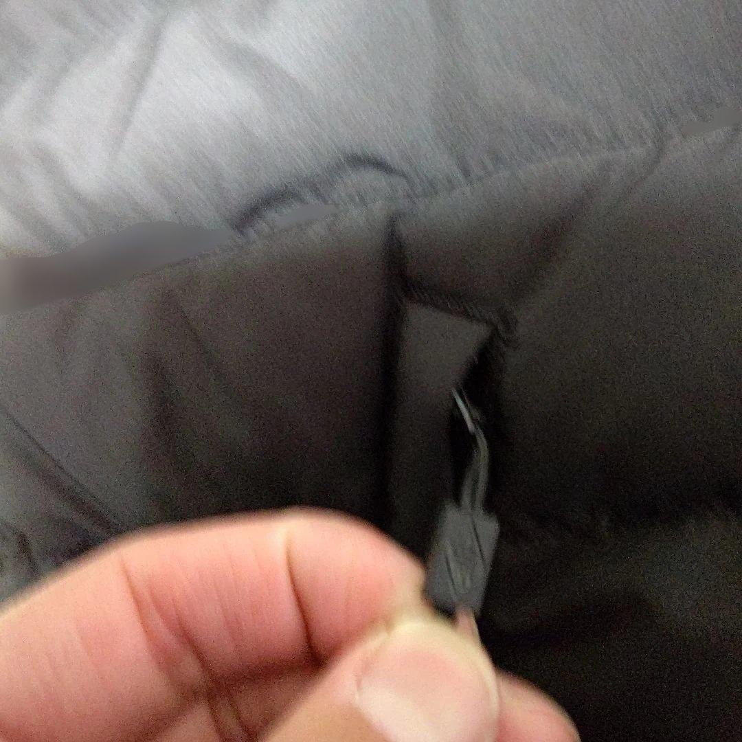 DANTON ブラック インナーダウンジャケット XL