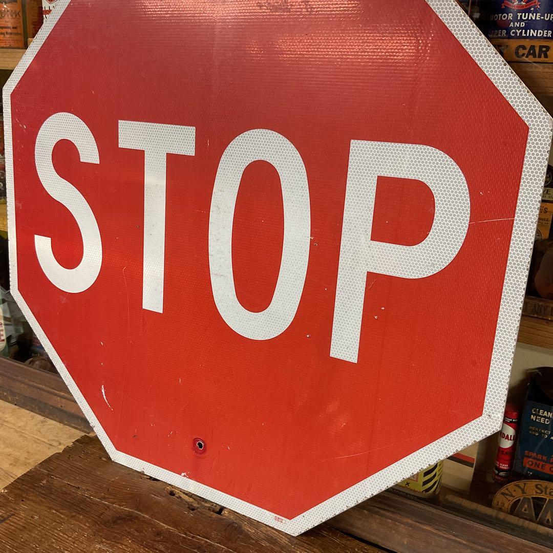 USA STOP看板 美品