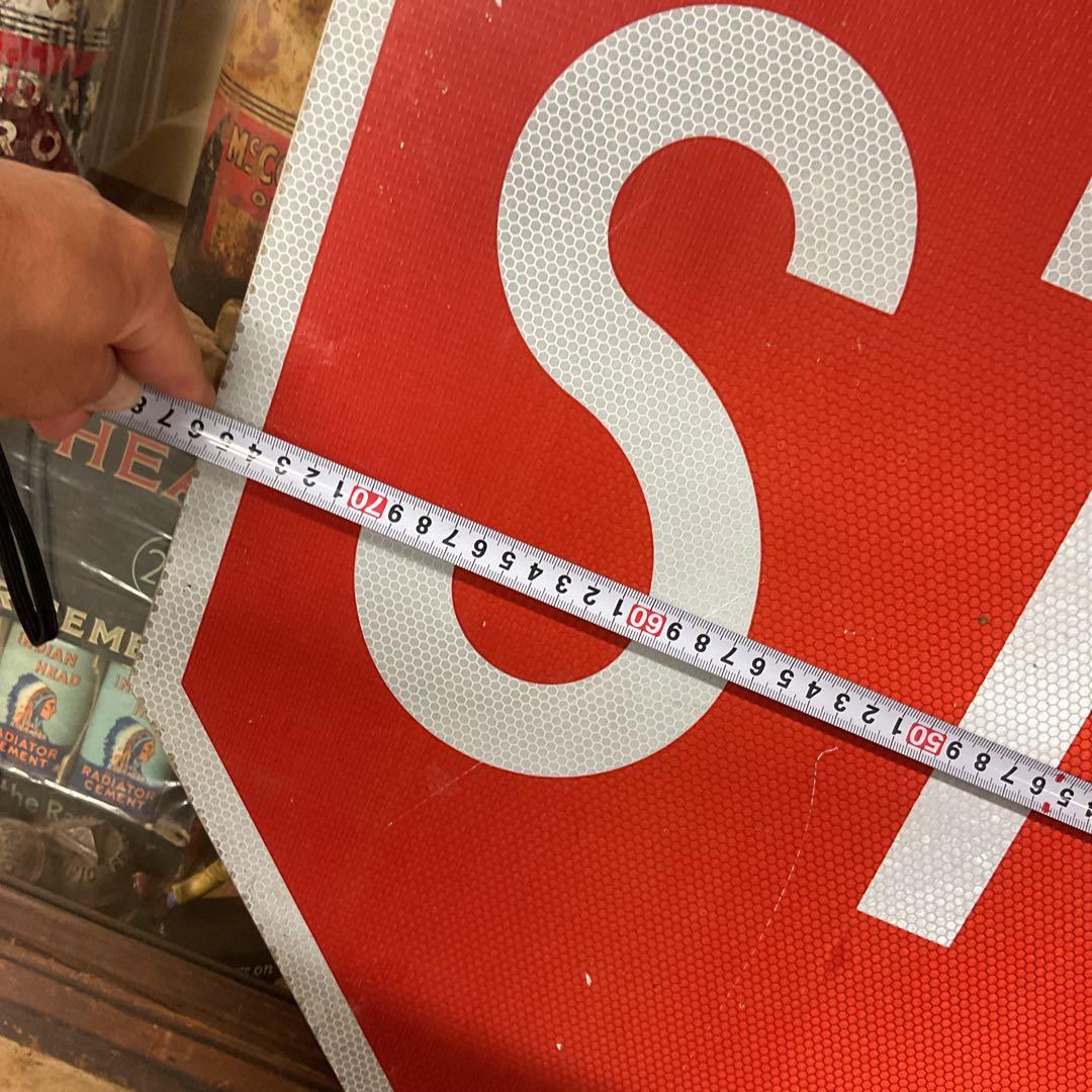 USA STOP看板 美品