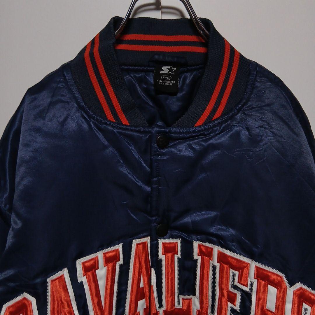 スターター ナイロンジャケット 紺　ネイビー　NBA C240