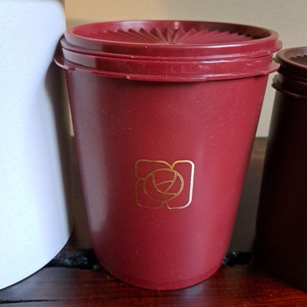 【新品/希少】Tupperwareマキシデコレータ　保存容器 4個セット