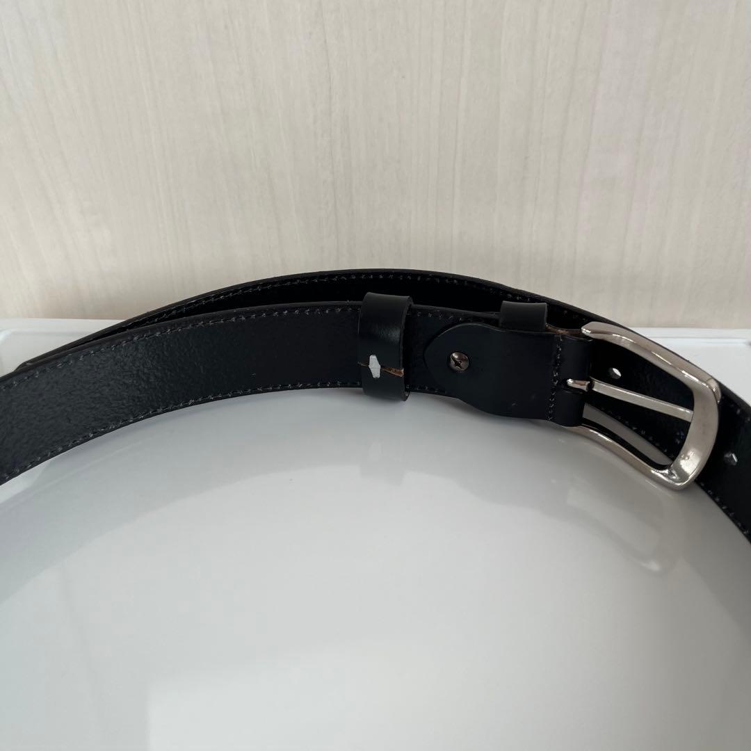 【一度のみ使用】 Peco Club レザー ベルト ブラック