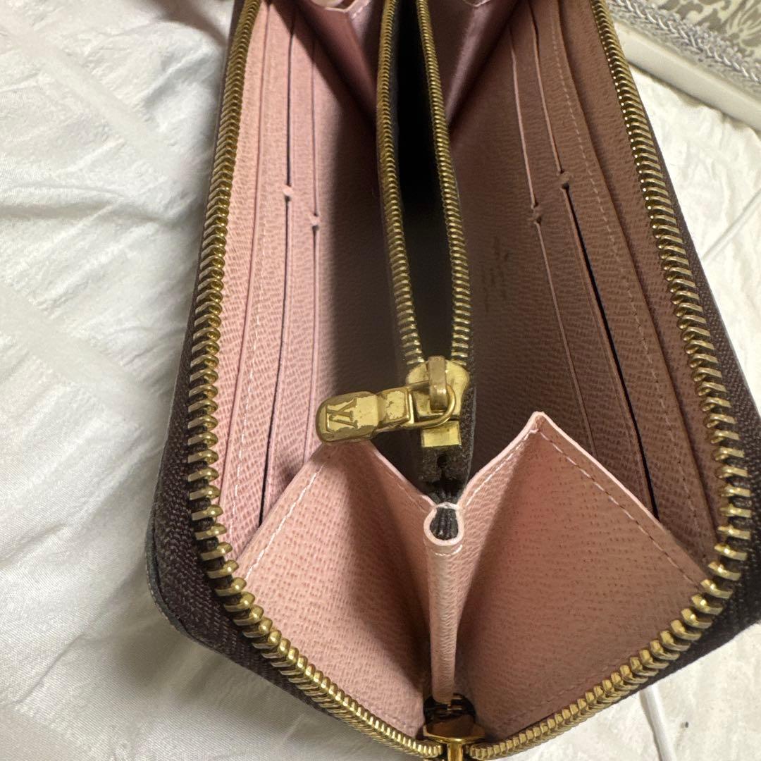 Louis Vuitton モノグラム 長財布ローズ・バレリーヌ