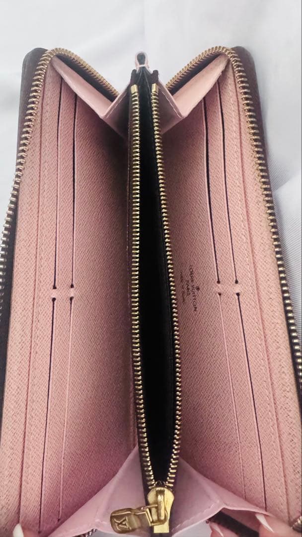 Louis Vuitton モノグラム 長財布ローズ・バレリーヌ