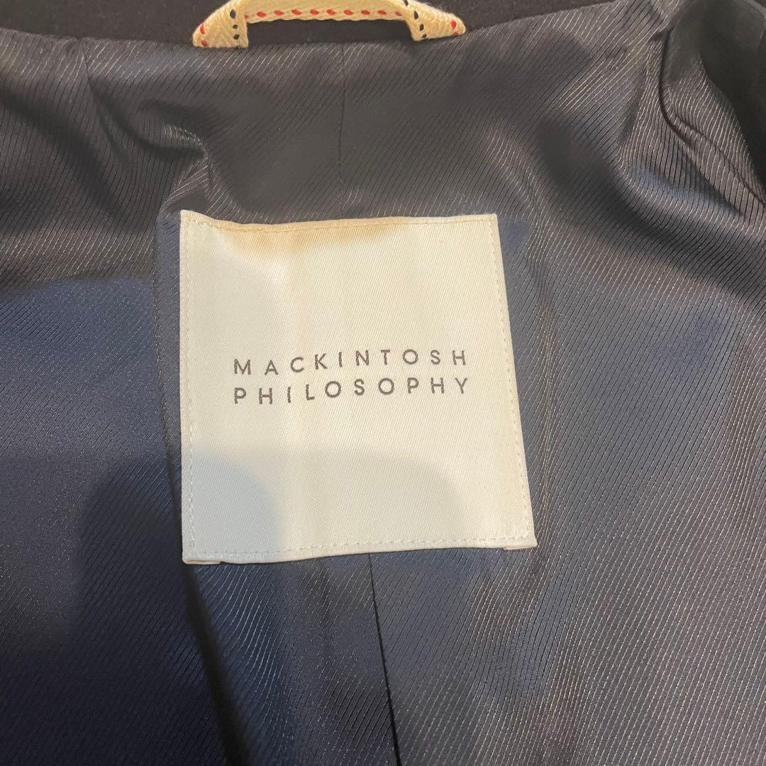 MACKINTOSH PHILOSOPHY ブラック　チェスターコート