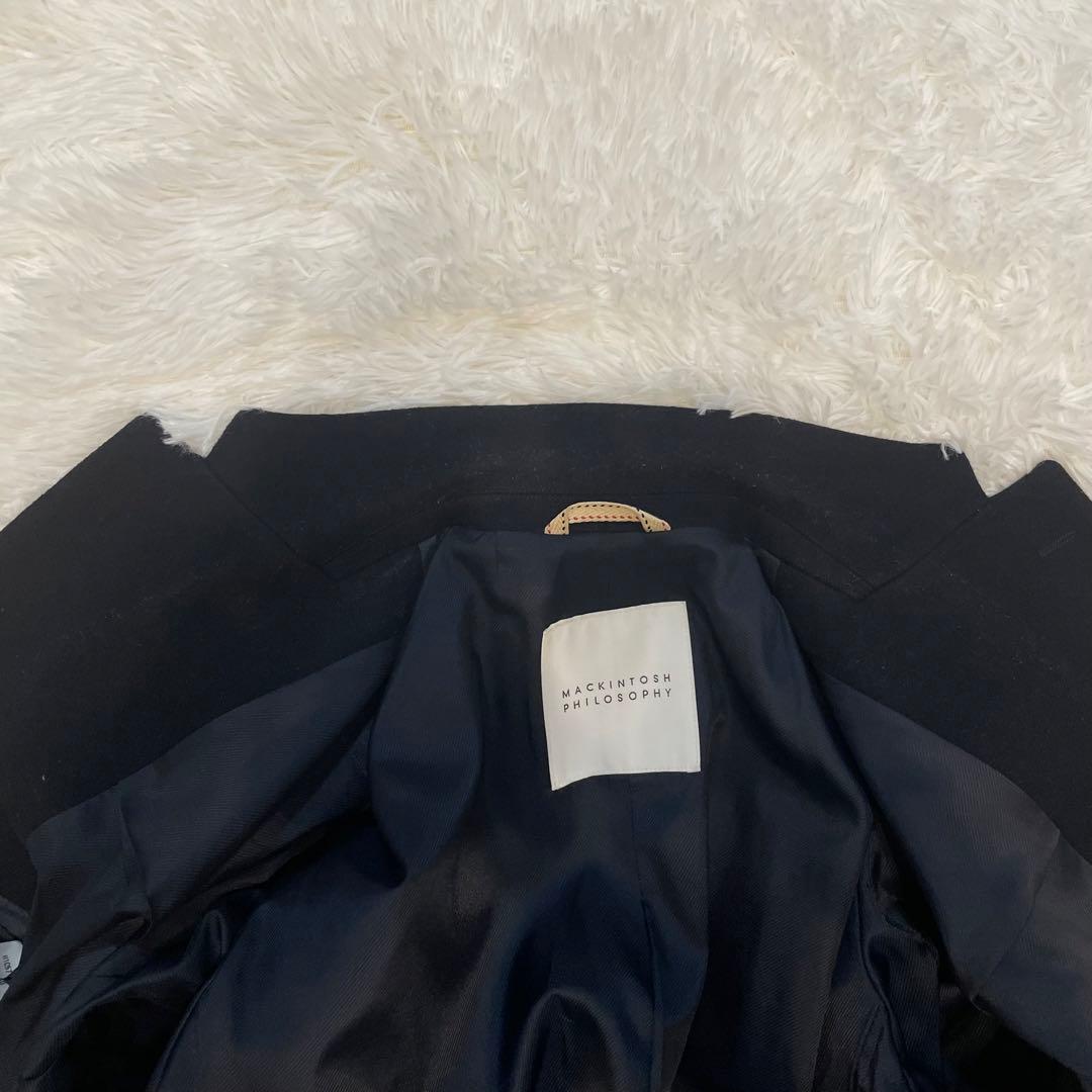 MACKINTOSH PHILOSOPHY ブラック　チェスターコート