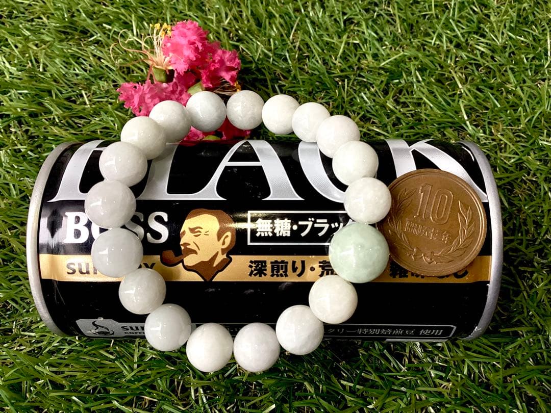✳業者様にもおすすめ‼️糸魚川翡翠硬玉ブレスレット　本物保証品です‼️ 鑑定機関鑑別