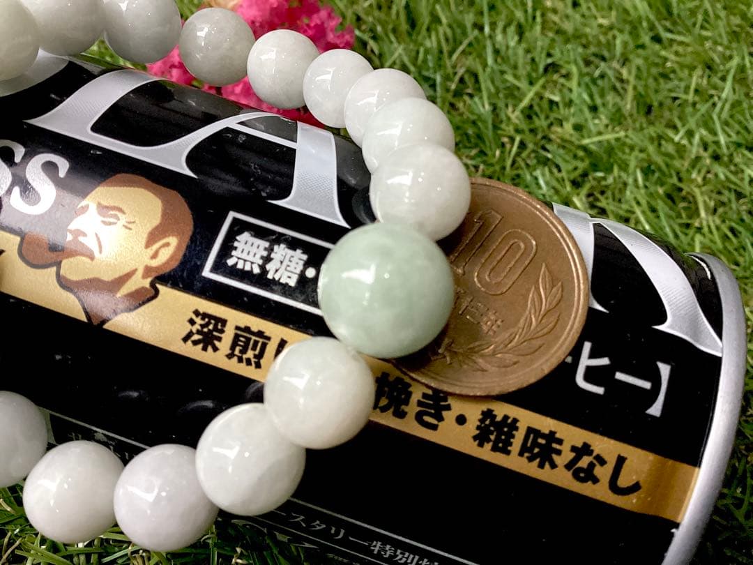 ✳業者様にもおすすめ‼️糸魚川翡翠硬玉ブレスレット　本物保証品です‼️ 鑑定機関鑑別