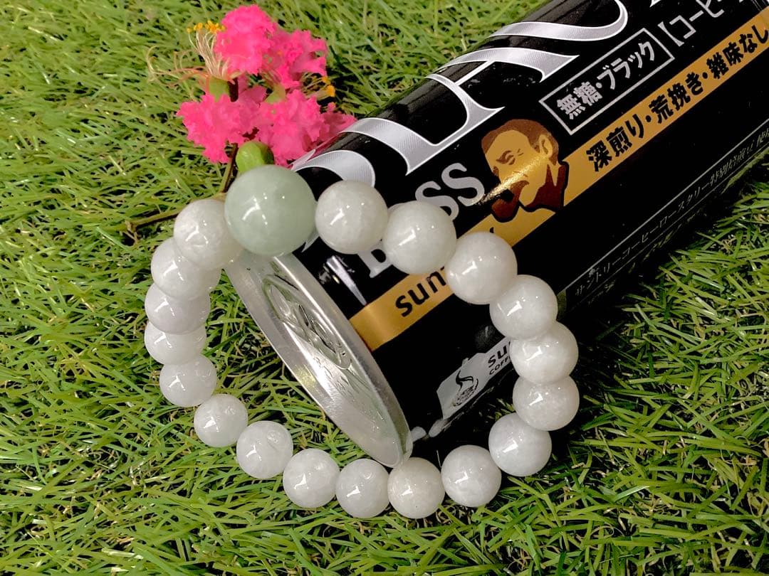 ✳業者様にもおすすめ‼️糸魚川翡翠硬玉ブレスレット　本物保証品です‼️ 鑑定機関鑑別