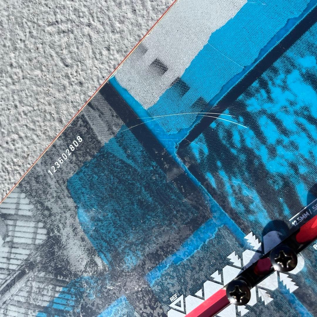 バートン Process 157cm スノーボード ビンディング mission