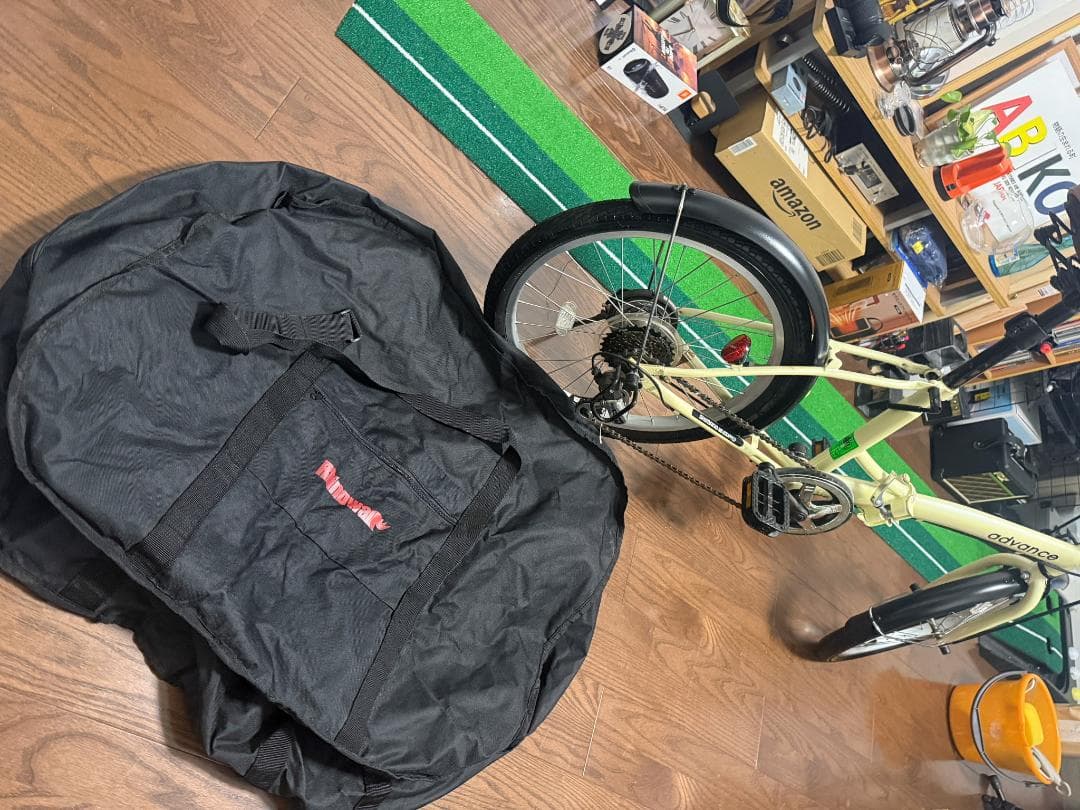 ◇ 折りたたみ自転車 & 収納バッグ （引取り限定＠千葉・我孫子