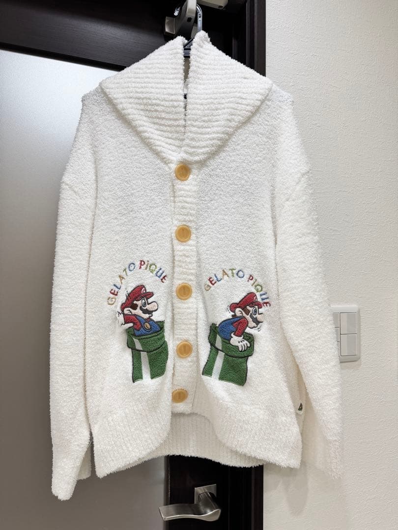 スーパーマリオ GELATO PIQUE カーディガン - メルカリ