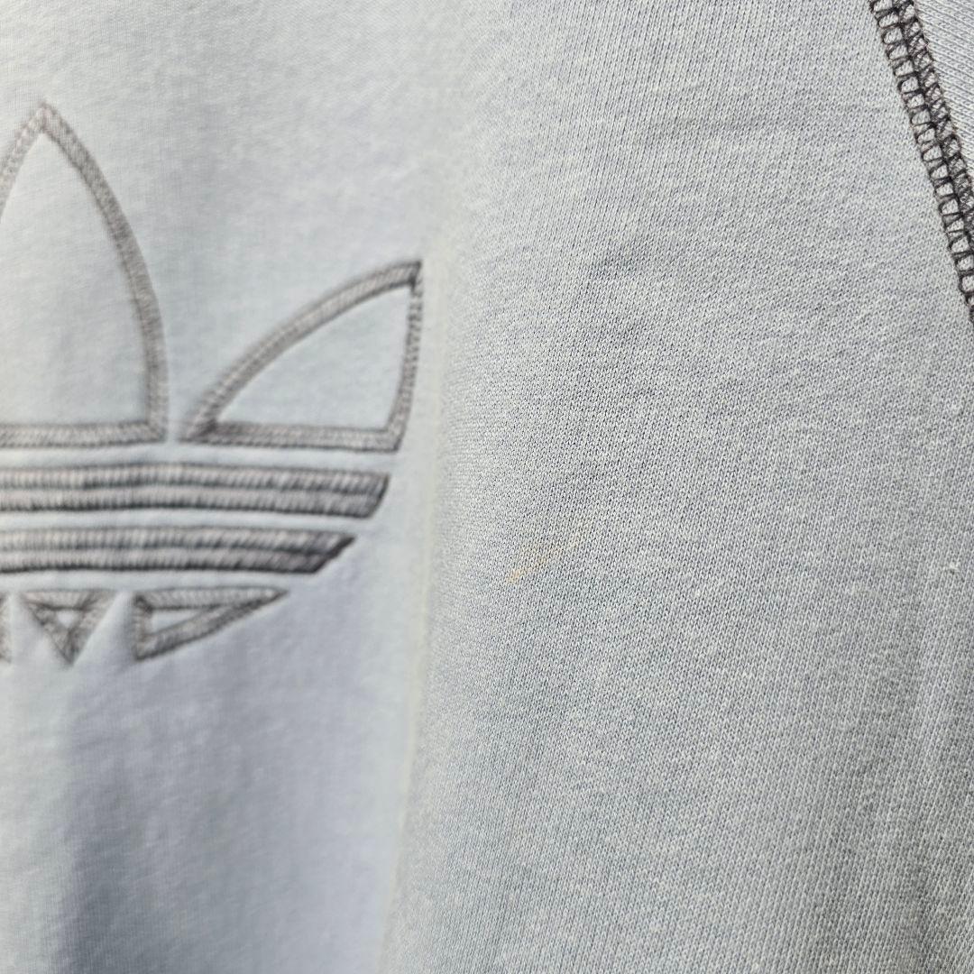 adidas　00s　ステッチ　トレーナー　L　y2k　ヴィンテージ　平成　古着