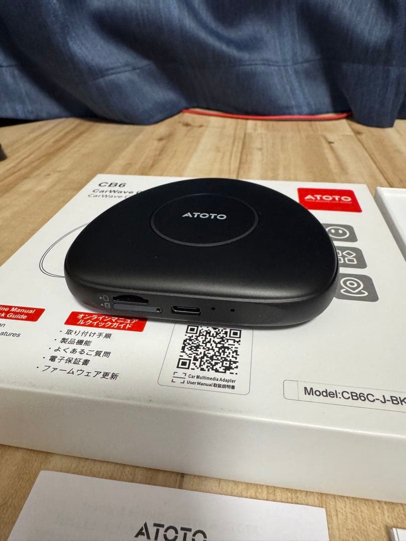 ATOTO CB6C ワイヤレスCarPlay Android AIボックス