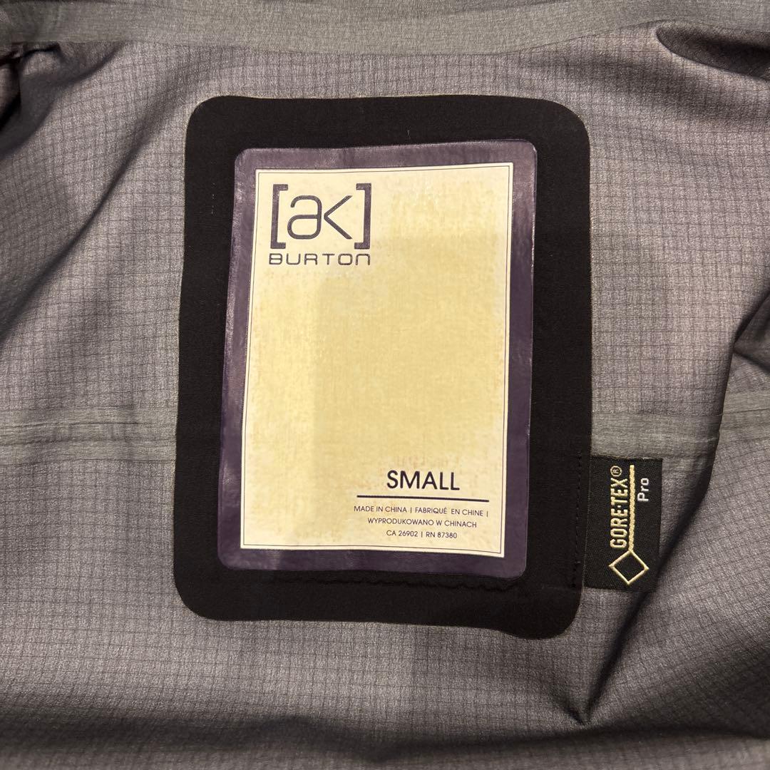 Burton AK haven 3L GORE-TEXpro S 美品