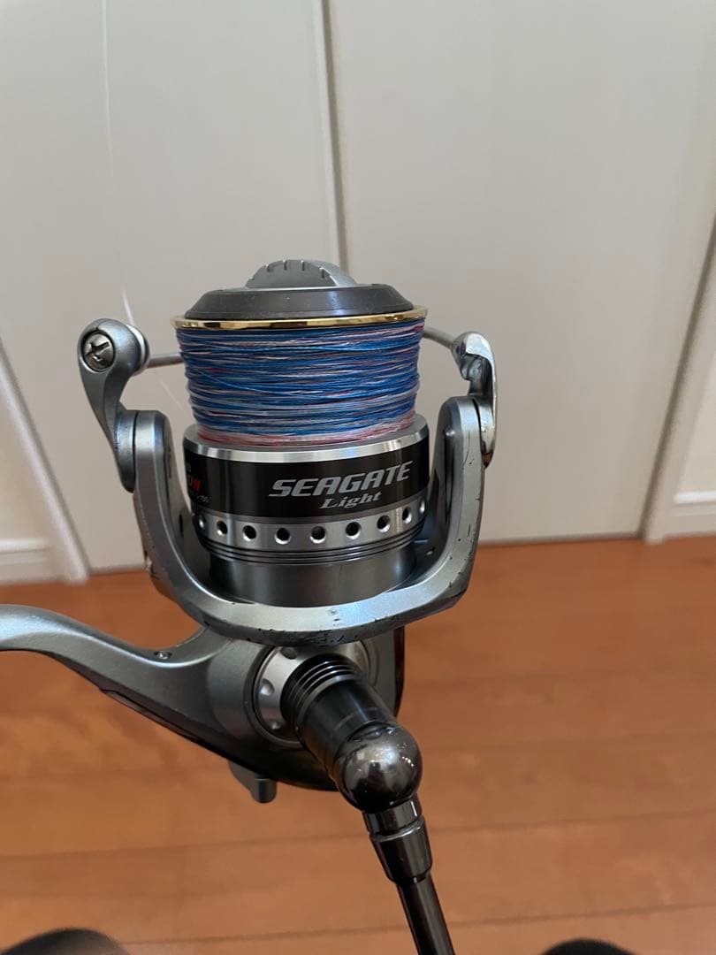 【引取限定】RYOGA ジギングロッド付き、スピニングセット、小物多数