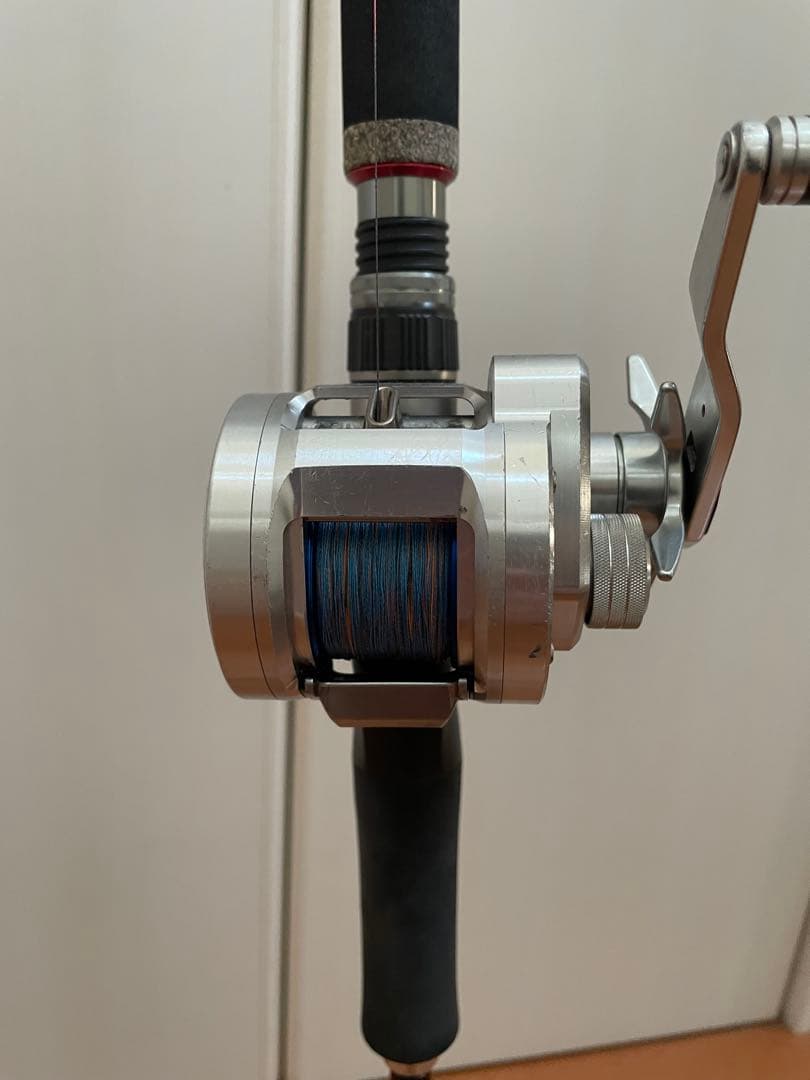 【引取限定】RYOGA ジギングロッド付き、スピニングセット、小物多数