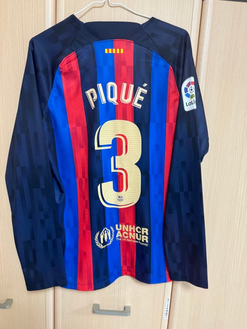 バルセロナ ユニフォーム ピケ 長袖 バルセロナ 2010-11 ホーム 長袖