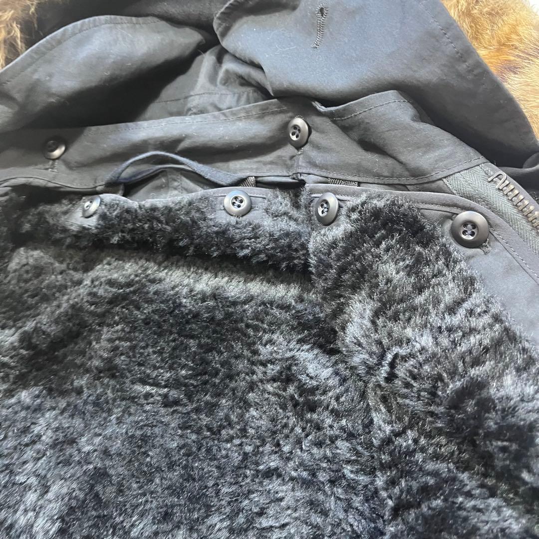 希少 marka MODS PARKA モッズコート M-51 リアルファー S
