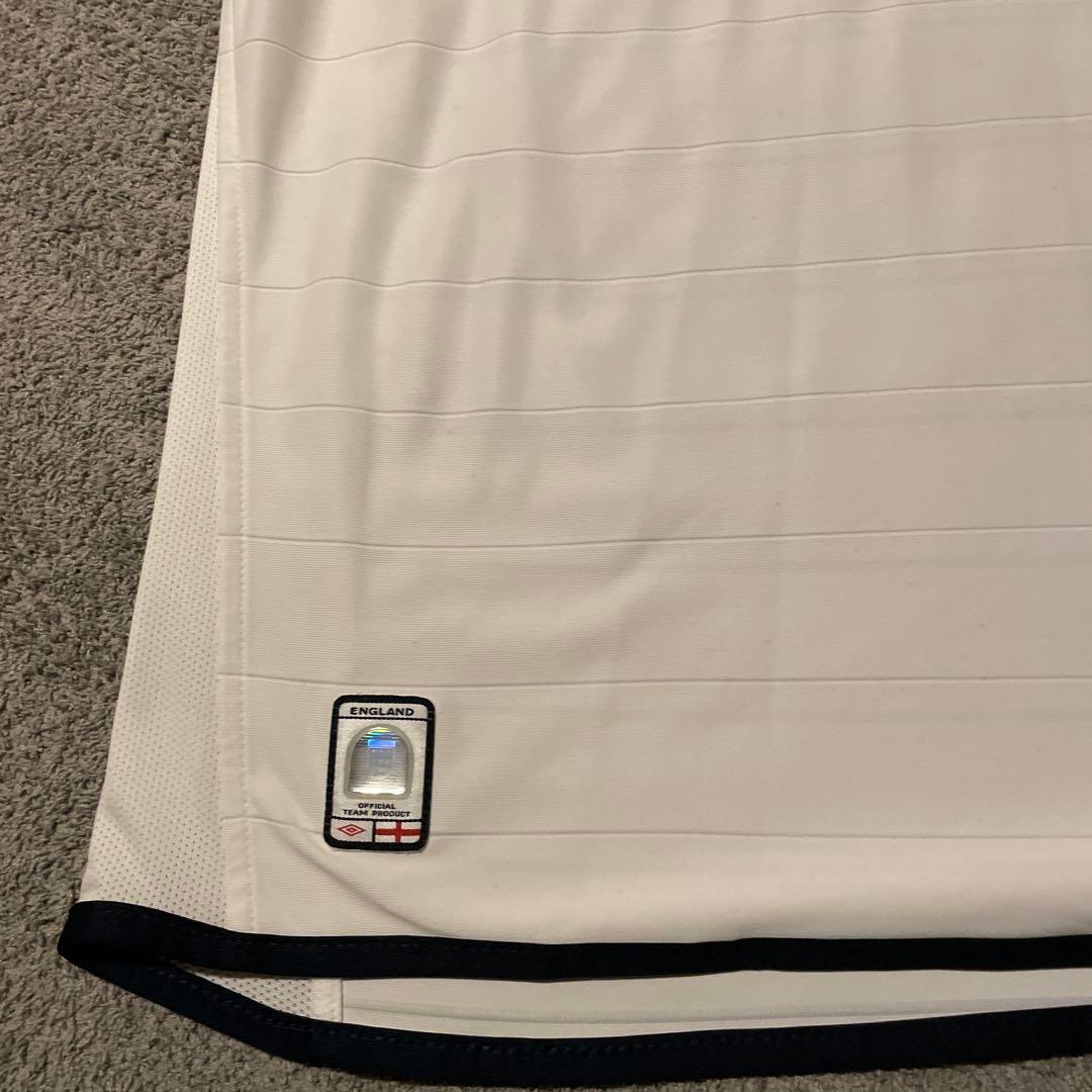 ユーロ2004 イングランド代表 ベッカム #7 ユーロフルパッチ - メルカリ