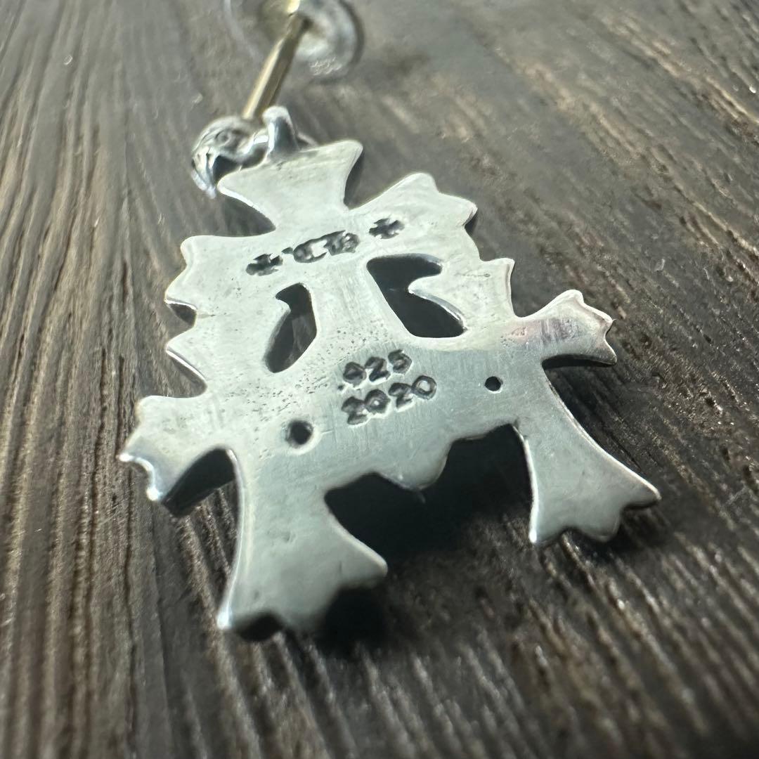 ■ Chrome Hearts 3CHクロス ドロップ ピアス ■ レアアイテム