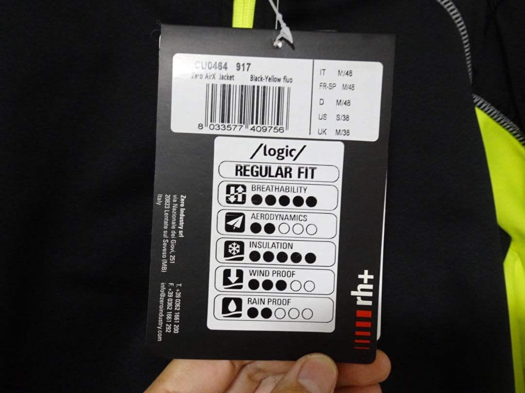 ◆未使用◆定価2.3万rh+ アールエイチプラス ゼロ エアー X ジャケット
