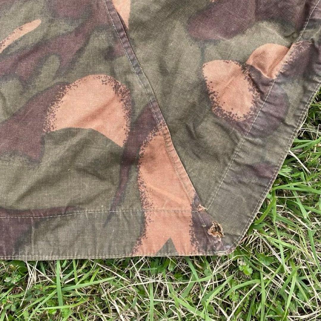 ハンガリー軍　軍幕　ポンチョ　１枚⑥　 迷彩　ハリケーンカモ　ミリタリー