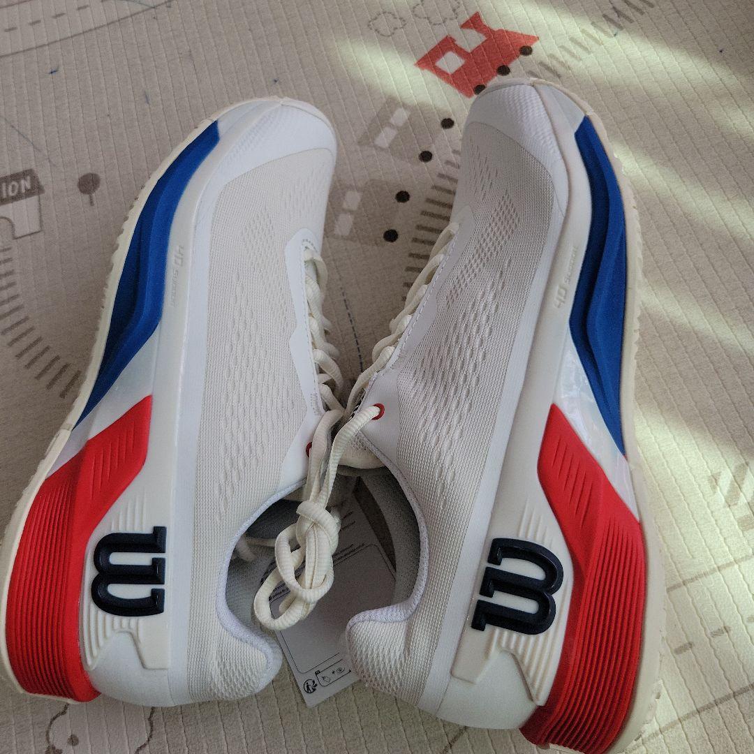 KEI　　Wilsonテニスシューズ　ラッシュプロ4.0　26.5　オムニ