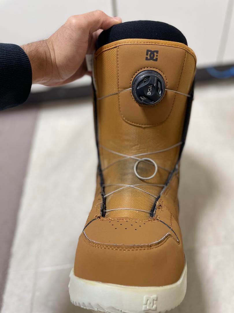 DC スノーボードブーツ BOAシステム ブラウン