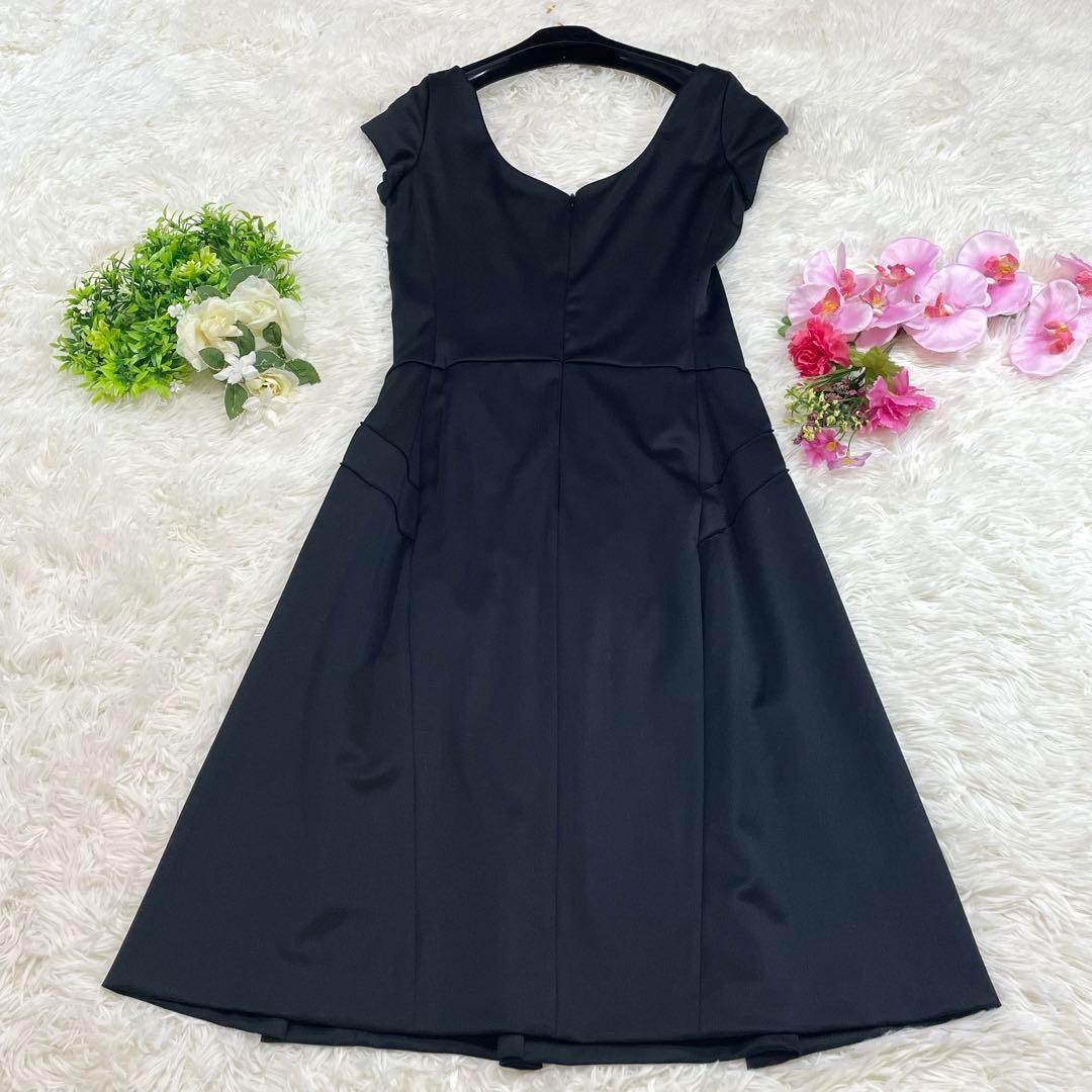 CELINE ノースリーブ ロングワンピース ピンタック ウール S フランス製