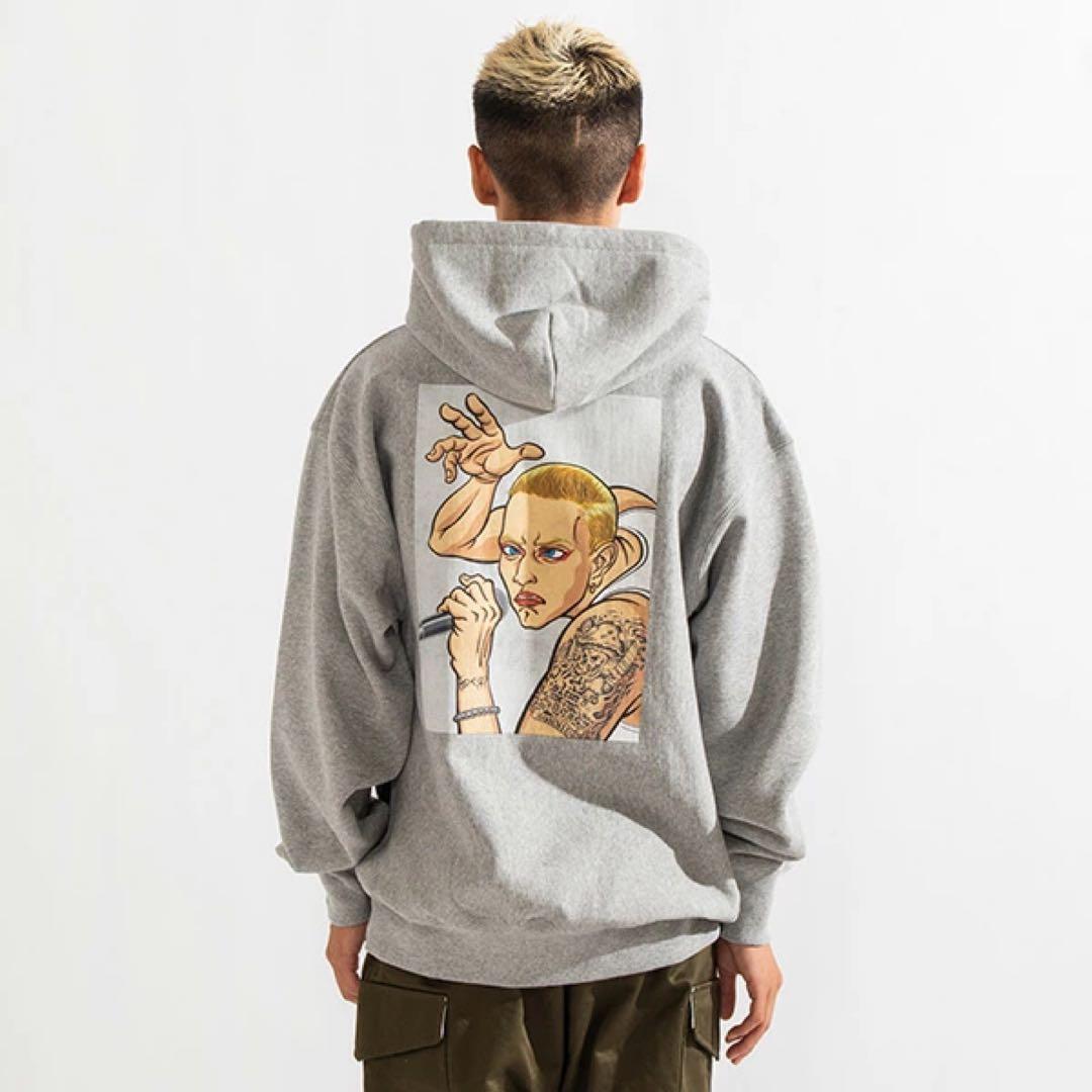 XL】applebum アップルバム パーカー エミネム 浮世絵 - メルカリ