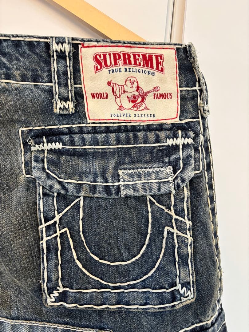 Supreme True Religion パッチワーク カーゴパンツ