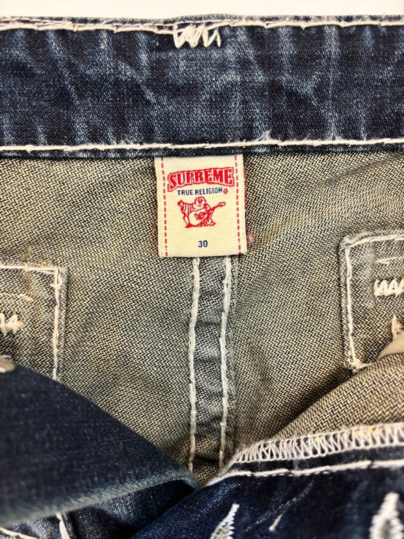 Supreme True Religion パッチワーク カーゴパンツ