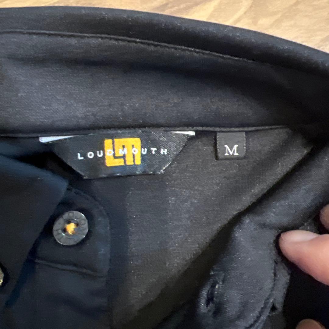 Loudmouth ポロシャツ 黒（限定アトムコラボ） - メルカリ