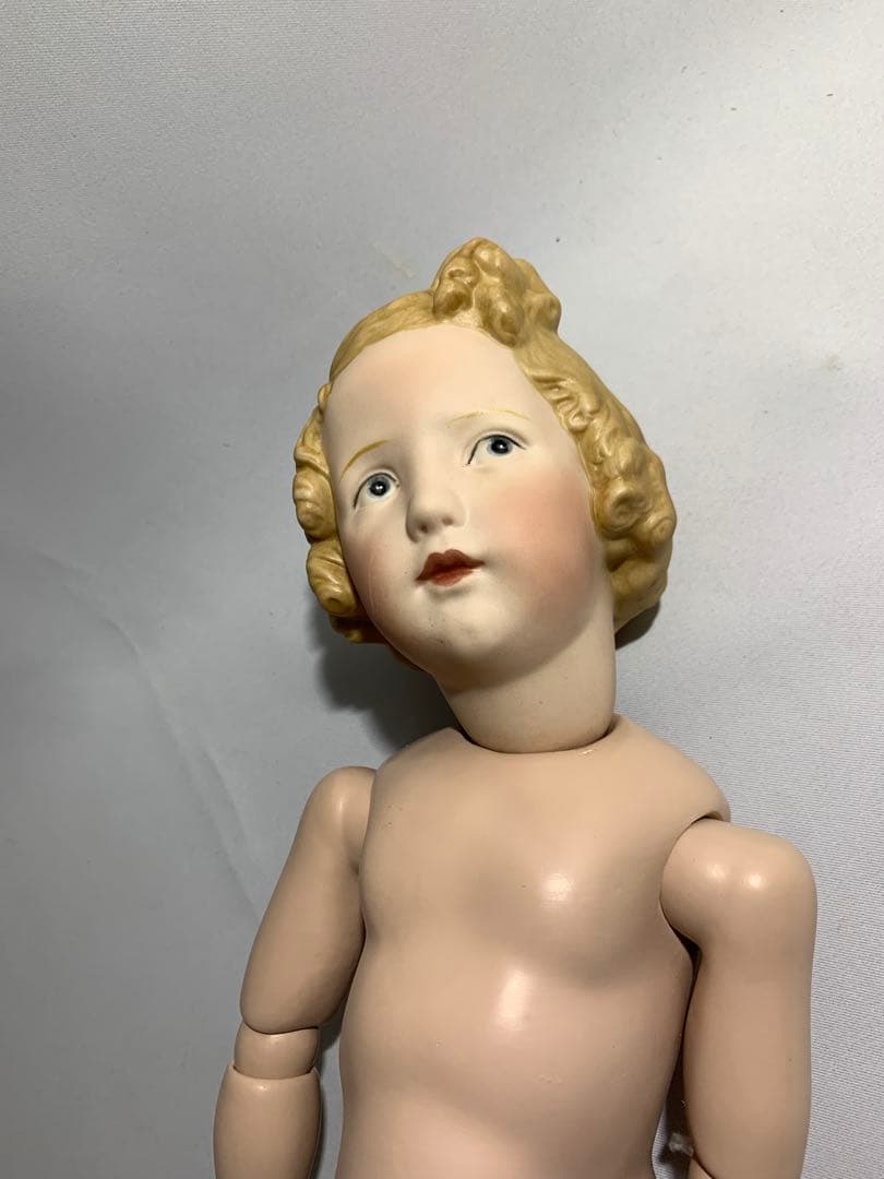 【デリカ】アンティーク　ビスクドール　シーリーズドール